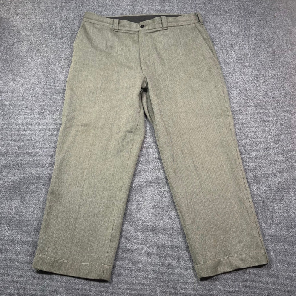 VTG Filson Style 180 Whipcord Wool Hunting Pants Mens 40x30 Straight Made in USA